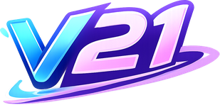 Logo v21 untuk beranda